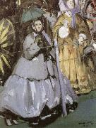 Edouard Manet At Longchamp Racecourse Spain oil painting artist